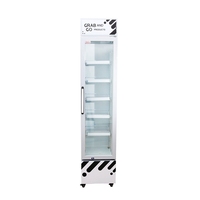 Écologique — glacière à porte en verre, présentoir pour vitrine, frigo à ligne fine, Promotion