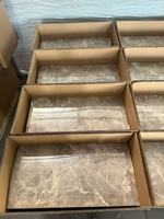 Alternatives économiques au marbre, panneaux muraux en feuille de marbre PET pour la décoration intérieure