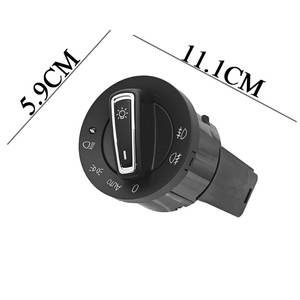 Interruptor de Faros Delanteros de Plástico 18D941531D para Volkswagen Golf y Passat 1998-2005, Nuevo - Product Image 4