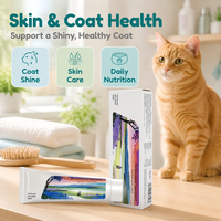 Complément Nutritionnel OEM/ODM pour Animaux : Soin du Pelage et de la Peau, Pâte Stimulante Immunitaire pour la Santé Physique des Chats