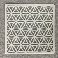 9 pochoirs géométriques réutilisables en PET pour la peinture, modèles de motifs de carreaux pour murs, meubles en bois, décoration intérieure DIY