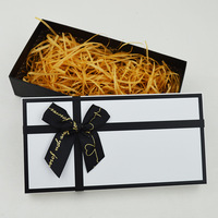 Boîte cadeau rigide de luxe personnalisée en papier gaufré orange pour écharpe, parfum, rouge à lèvres, emballage avec ruban – Vente en gros
