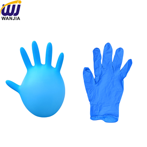 WANJIA Guantes Desechables de Goma de Nitrilo Azul, Protección Impermeable para Vacas, Cerdas, Ovejas, Cabras, Ganado y Clínicas de Animales - Product Image 3