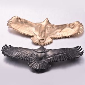 Colliers Pendentifs Aigle Volant en Acier Inoxydable 316L, Plaqué Or IP, Vente en Gros Prix Usine - Product Image 6