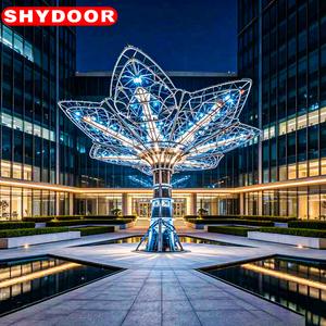 Sculpture personnalisée en acier inoxydable en forme <span class=keywords><strong>de</strong></span> spirale <span class=keywords><strong>de</strong></span> <span class=keywords><strong>vigne</strong></span>, statue métallique moderne abstraite <span class=keywords><strong>de</strong></span> grande taille pour l'extérieur, art <span class=keywords><strong>de</strong></span> jardin et <span class=keywords><strong>de</strong></span> pelouse - Product Image 2