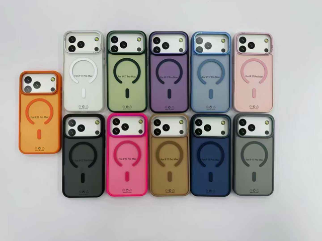 Factory Wholesale Accessories Cover for Iphone15 Pro Max Matte Magnetic Mobile Phone Case for Samsung A17 A36 A57