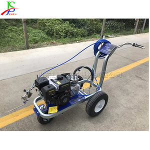 Machine de marquage par pulvérisation à froid à essence à haute efficacité moteur 5.5HP pour marquage de route/<span class=keywords><strong>parking</strong></span>/piste en plastique - Product Image 2