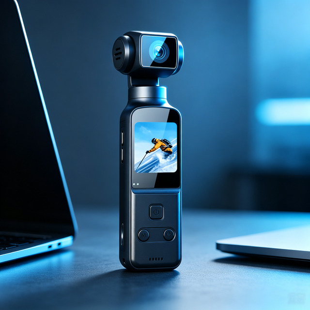 Digital Action Sports VIDEO Cameras Vlogging Media Recording Profession Rotate 4K Photography Additional EIS Wifi Transmission