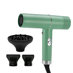 High value T shape professional high speed Strong Wind Cold Travel Use Hair Blower With Negative Ion brushless Hair Blow Dryer