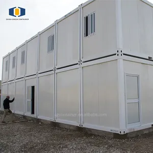 CGCH 기성품 40 Ft 컨테이너 현장 사무실 운송 모듈 형 주택 남아프리카 쉬운 설치 조립식 컨테이너 하우스