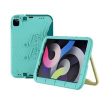 Étui de voyage portable HGD pour iPad, housse de protection en EVA, design coloré avec béquille, emplacement pour stylet, poignée pour adolescents