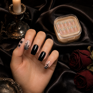 <span class=keywords><strong>Ongles</strong></span> artificiels personnalisés à presser pour la fête d'Halloween, motif imprimé <span class=keywords><strong>automne</strong></span>, vente en gros OEM - Product Image 3