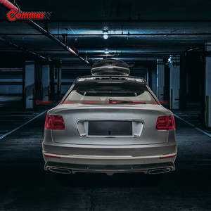 ลิ้นกันชนหลังสำหรับ Bentley Bentayga 2015 รุ่น Limited Edition สไตล์คาร์บอนไฟเบอร์แห้ง  อะไหล่รถยนต์ - Product Image 4