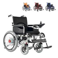 Équipement de rééducation de luxe Électrique portable léger puissance pliable fauteuil roulant pliant 50161-L043