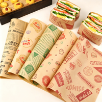 Kertas Roti Sandwich Hamburger Anti Minyak, Kertas Pembungkus Makanan, Kertas Parchment A4 A3, Harga Pabrik