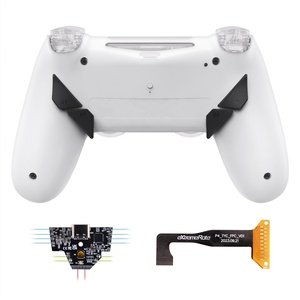 EXtremeRate Kit de remapping avec boutons arrière blancs de type Dawn Type-C pour manette PS4 Slim Pro JDM-040/050/055 - Product Image 2