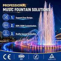 Optimum Show China HLA Project - Installations de parc d'attractions - Spectacle de fontaines distinctif avec musique, danse, chant et éclairage