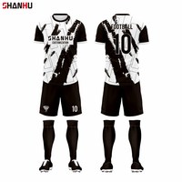Vêtements de football en gros Espagne Argentine Angleterre Portugal pour les matchs de football Vente en magasin de vêtements de sport Maillot de football original