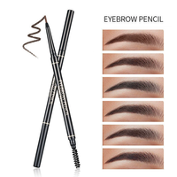 Crayon à sourcils double embout ultra-fin de 1,5 mm, imperméable, longue tenue, anti-bavures, facile à appliquer