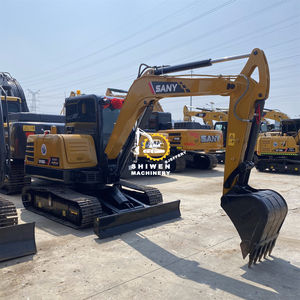 Excavatrice SY60cpro d'occasion de haute qualité de marque chinoise à bas prix pelles sur chenilles hydrauliques d'occasion SY60c pompe à moteur PLC à engrenages - Product Image 5