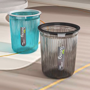 Trash canfor hometransparentlarge capacitykitchenliving roomhit stylescandinavian stylelightweight and durable - Product Image 1