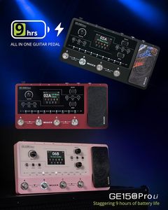 MOOER GE150 Pro Li Noir Processeur d'effets multiples pour guitare Préampli Simulateur de cabine Pédalier Chargeur d'IR Looper Boîte à rythmes - Product Image 6