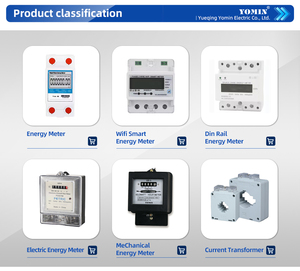Dễ dàng Din Rail cài đặt một pha kWh mét thu nhỏ chuyển hướng hiển thị LCD kỹ thuật số Power Meter Đồng hồ điện - Product Image 6