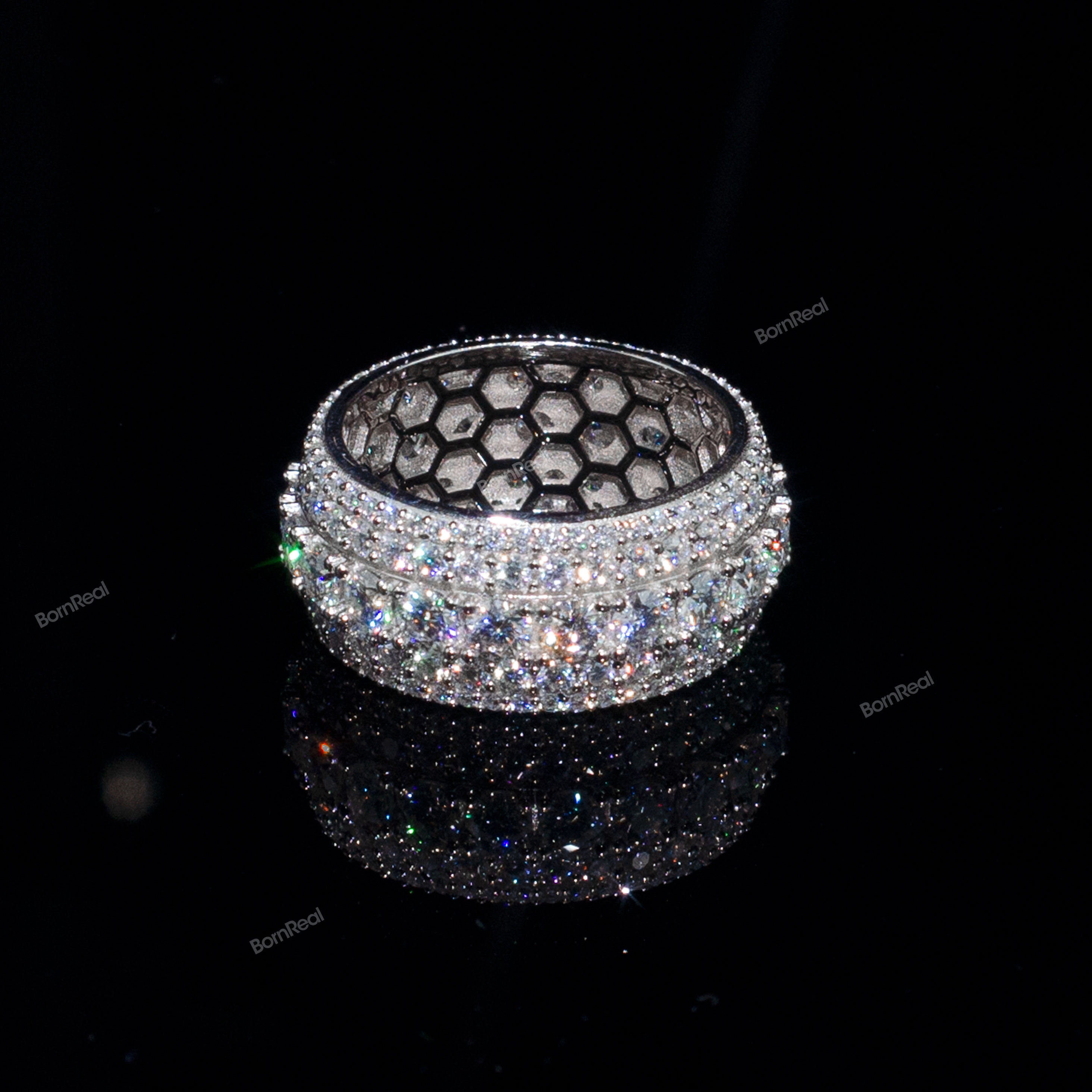 Argent 925 + Vvs Moissanite