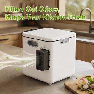 Broyeur de déchets alimentaires certifié CE, composteur de cuisine intelligent, machine de compostage automatique des déchets de cuisine, composteur alimentaire - Product Image 5