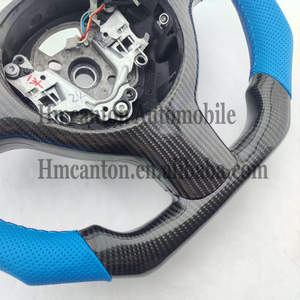 Nouveaux produits : Volant en cuir perforé en fibre de carbone pour BMW E46 M3 M6 E61 E62 E63 - Product Image 4