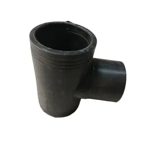 Resistência Corrosão Encaixe Do HDPE Máquina De Fabricação Nomes Do HDPE Encaixes De Tubulação Acessórios De Reforço Do HDPE