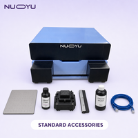 Imprimante à plat UV A4 NUOYU pour coques de téléphone/TPU, tête XP600, 200x300mm, compatible DTF, garantie 3 ans, OEM/ODM, CE, RoHS