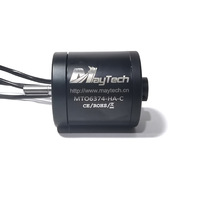 Moteur BLDC pour skateboard électrique Maytech 3.5KW Haute efficacité 6374 170KV Outrunner Brushless Hall Sensored Motor