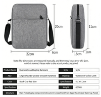Sac à dos pour ordinateur portable 3-en-1 avec poche de sécurité discrète et compartiment multi-couches pour affaires haut de gamme avec compartiment rembourré pour ordinateur portable