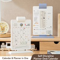 Calendrier de planification mensuelle multifonctionnel 2027 pour la discipline personnelle au bureau, les études et la planification quotidienne