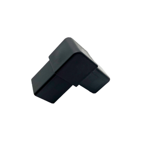 Connecteur en plastique à angle droit durable 1 à 6 voies, connecteur d'angle en plastique à 3 voies pour tubes carrés, raccords de tuyauterie en plastique moulé - Product Image 5
