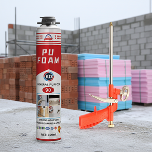 Sellador de Espuma de <span class=keywords><strong>Poliuretano</strong></span> Expansiva Winter Formula de 750 ml para Instalación de Puertas y Ventanas, Alta Eficiencia - Product Image 2