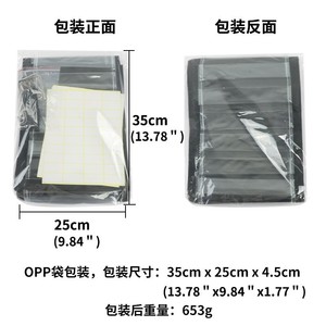 <b>Vinyl</b> Roll Organizer 60 Grid Door Back Storage <b>Bag</b> Waterproof Wall Mounted Plastic Storage Rack For Neatening Clothes - Product Image 5