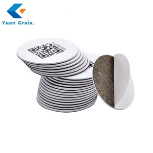 Etiquetas Adhesivas NFC Regrabables Anti-Metal <span class=keywords><strong>de</strong></span> 13.56MHz, Resistentes al Agua, con Memoria <span class=keywords><strong>de</strong></span> 144 Bytes, Chip 1K, PVC, Compatibles con RFID, para Hotel - Product Image 5