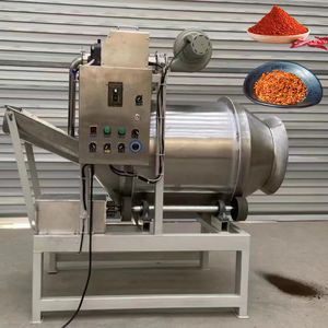 Mezcladora de Tambor de Acero Inoxidable con Fácil Operación y Limpieza, Estructura Duradera, Mezcladora Industrial de Materiales - Product Image 5