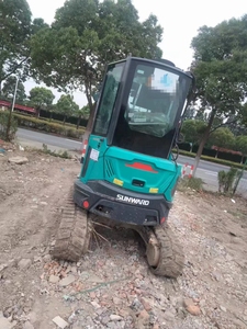 Mini-excavatrice SUNWARD SWE35UF d'occasion, excavatrices d'occasion SWE35, mini-excavatrice sur chenilles pour travaux de terrassement - Product Image 5