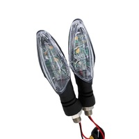 Clignotant LED universel monochrome modifié pour moto Horizon Ninja KTM Yellow Dragon