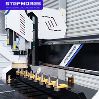 Routeur CNC à changement d'outil automatique 4x8 ATC 1325 pour la fabrication de meubles et d'armoires