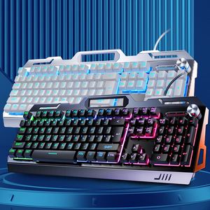 X515 - Combo de Teclado Mecánico para Juegos con Retroiluminación RGB de 104 Teclas, Ratón y Auriculares para PC Gamer, 3 en 1, en Oferta - Product Image 2