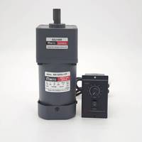 Moteur réducteur électrique AC220v 200w 250w 6IK200GU 6IK250GU avec régulateur de vitesse numérique pour machine d'emballage à bande transporteuse