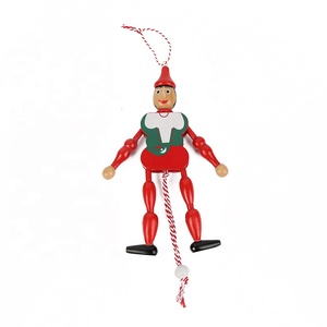 Traditionnelle À La Main En <span class=keywords><strong>Bois</strong></span> <span class=keywords><strong>Pinocchio</strong></span> Marionnette à fils - Product Image 2