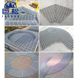 Thoát nước thép Bìa 32x5 thép mạ kẽm Grating cống thép Grate Bar cho ngoài trời - Product Image 2