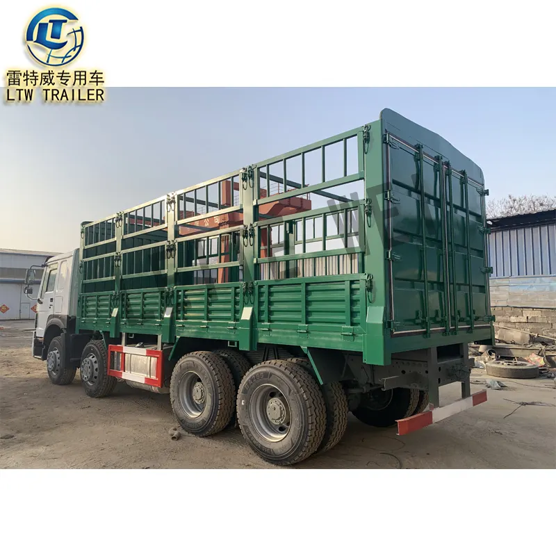 Neuer Sino Truck Howo 6x4 371 PS 25 Tonnen 30 Tonnen gebrauchte Muldenkipper Zaun Fracht LKW zum Verkauf