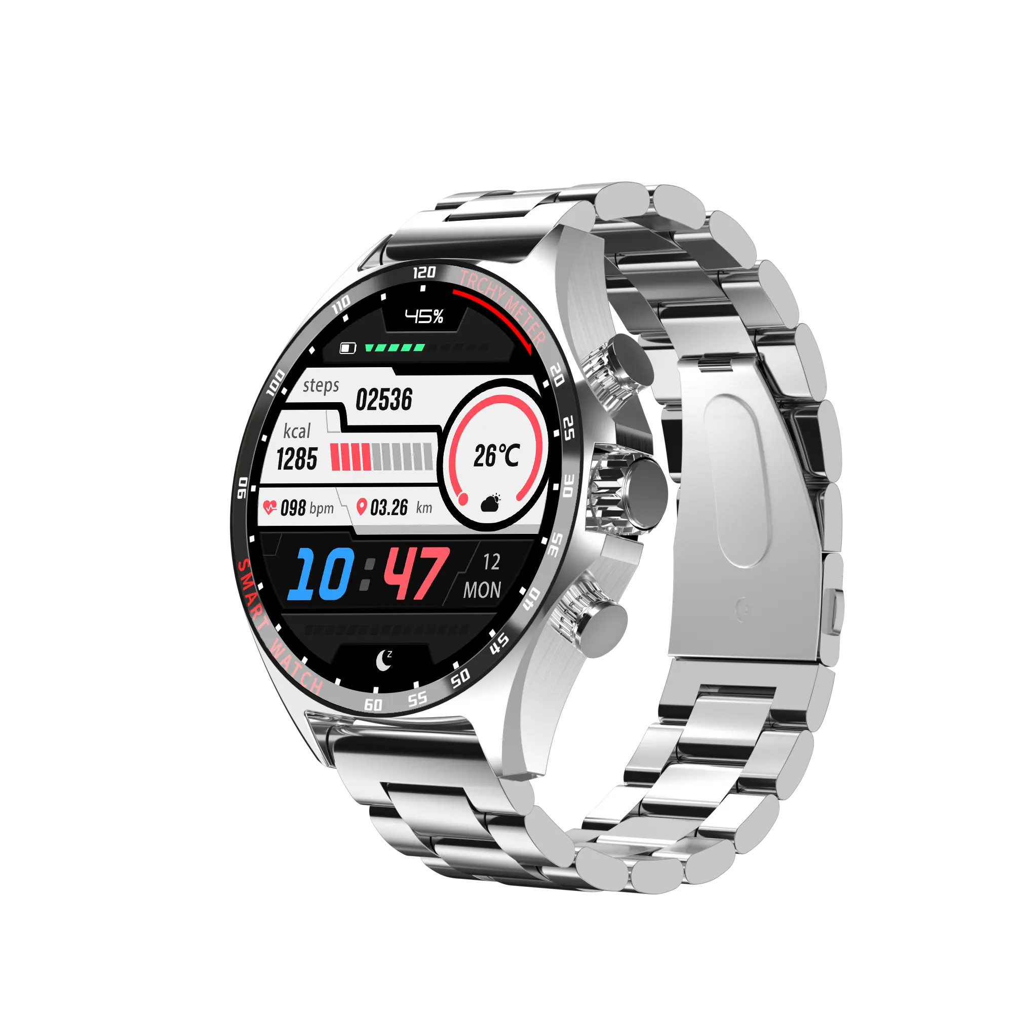 JS 27 PRO MAX Watch HD Screen Watch For Men Smart Watch Bluetooth Calling Smartwatch 2023 Fashion New Sports orologi da polso