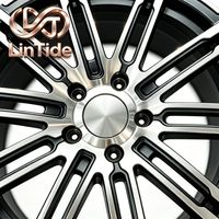 Rines Forjados de 18-24 Pulgadas, Gris Metálico, Diseño Multirradio Doble, Mejora para Sedanes de Lujo, Ligeros y Personalizados OEM
